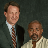 The FY 2020 Annual Plan and Budget Proposal includes several stories about patients, including Mike (right), a former patient of Dr. Sharpless.