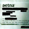 A sample Aetna envelope