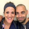 Adam and Whitney share their traditional “pre-scan selfie,” August 20, 2018
