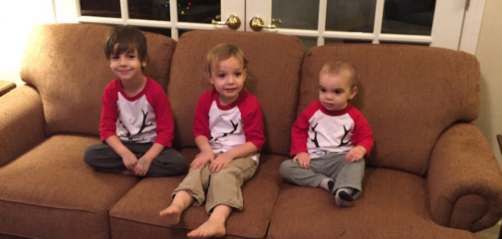 glioblastoma, brain cancer, family, holidays, children, family portrait