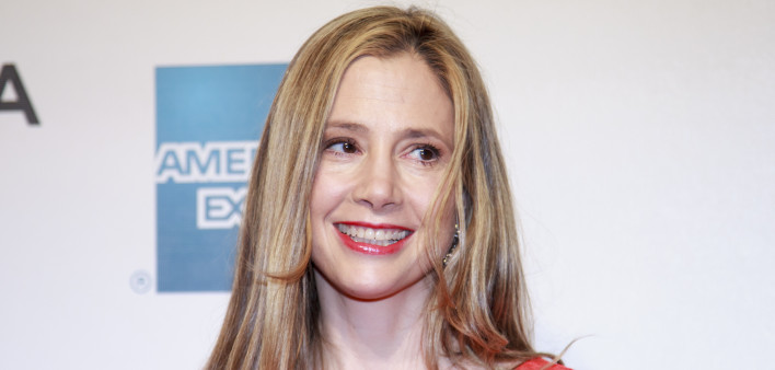 Actress Mira Sorvino attend the 'Mistaken for Strangers premiere during the opening night of the 2013 Tribeca Film Festival at BMCC Tribeca PAC on April 17, 2013 in NYC.