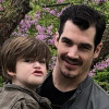 NHL star Brian Boyle and his family.