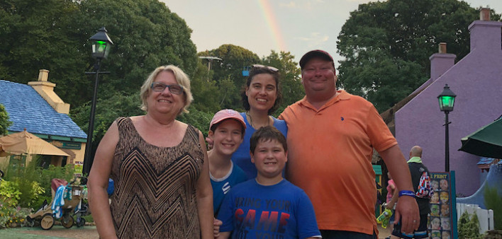 breast cancer, family, in-laws, post-cancer life, vacation