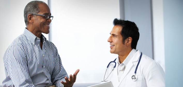 doctor and patient consultation