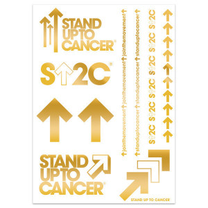 Stand Up To Cancer tattoos