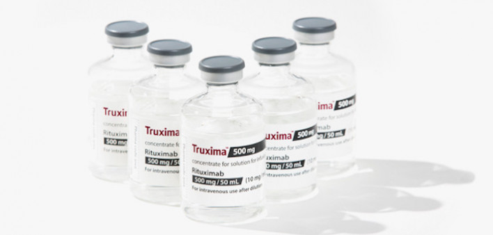Truxima, rituximab, biosimilar, non-Hodgkin's lymphoma, chemotherapy