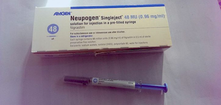 neupogen, neutropenia, white blood cells, G-CSF treatment, chemotherapy, side effects