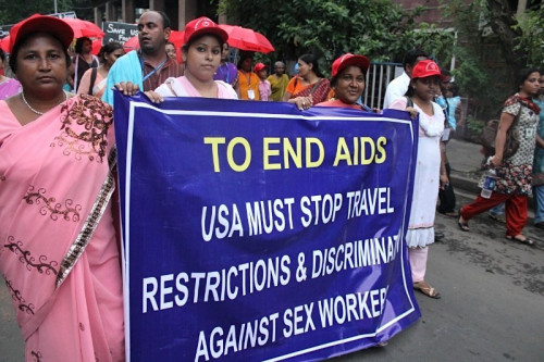 Sex Worker Freedom Festival in Kolkata, India, 2012
