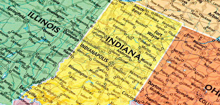 indiana map