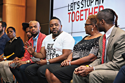 A panel discussion David and Johnny