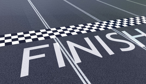 a finish line