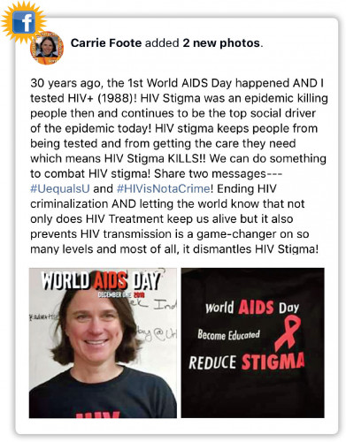 #uequalsu #hivisnotacrime