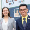 Scholarship recipients include (from left): Kota Babcock, Emily Nold and Nicolas Rios.