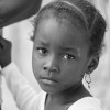 poor african child sad face