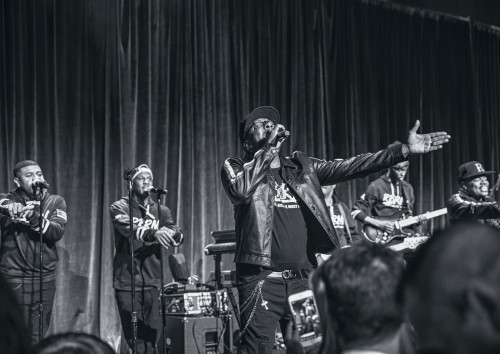 Bobby Brown performing