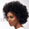 American singer Solange Knowles, attends the red carpet on a charity event for AmFar, the Foundation for AIDS Research, during the Fashion Week in Milan.