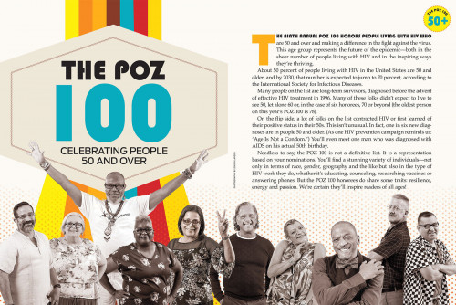 The POZ 100 from POZ magazine
