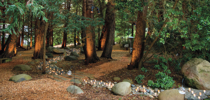 The Light in the Grove at The AIDS Memorial Grove