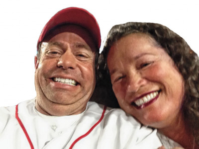 Bryan Fleury and Millie Malave POZ February/March 2006