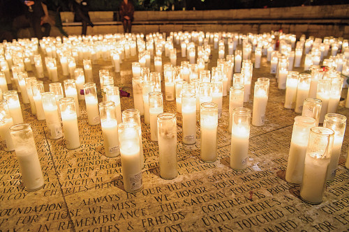 The Light in the Grove at The AIDS Memorial Grove