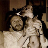 Dog Years: Henry (from left) with the author and Jack Sigesmund, 1987; with Richard Hackney, 1989; with Paul Grippardi and author, 2003