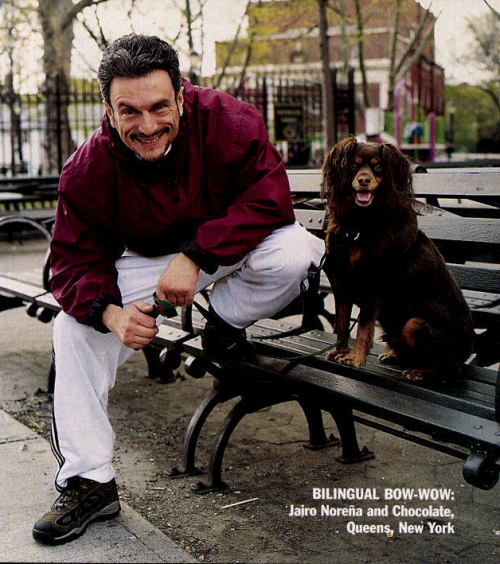 Bilingual Bow-Wow: Jairo Norena and Chocolate, Queens, New York