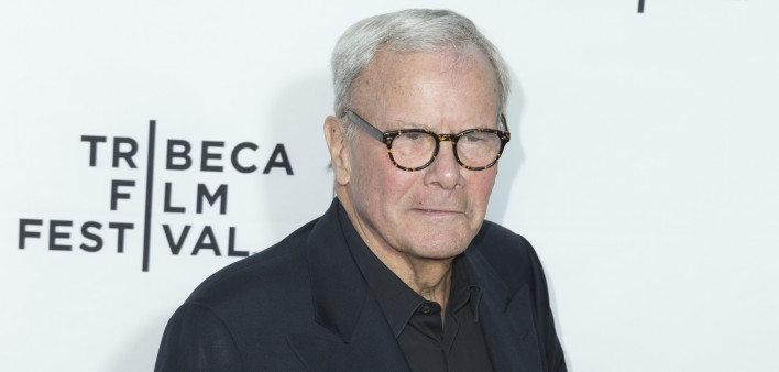 Tom Brokaw attends Tribeca Film Festival opening night screening of Live From New York at Beacon Theater