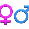 male and female gender symbols