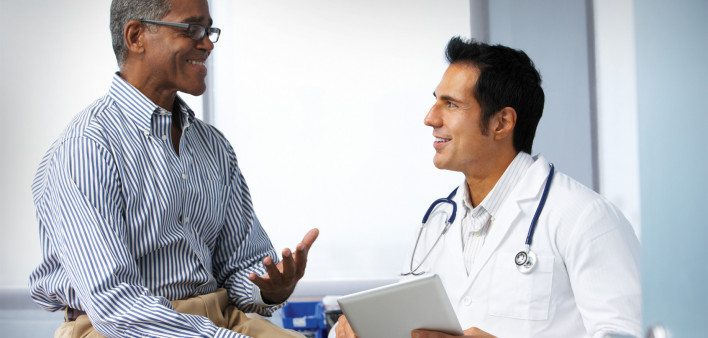 doctor and patient consultation