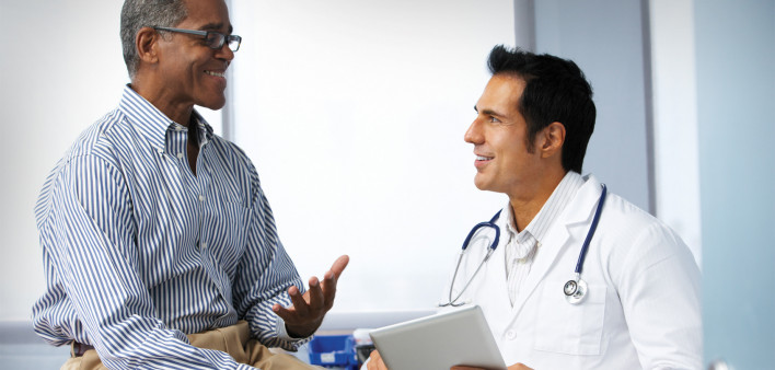 doctor and patient consultation