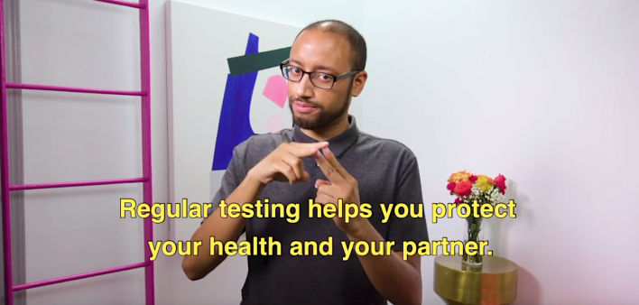 An image of Edward in How to GetTested (ASL)