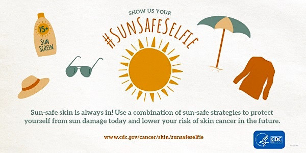 CDC, sunscreen, sun safety, social media, summer, cancer prevention