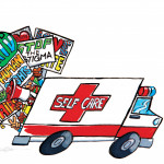 Self Care Activism illustration