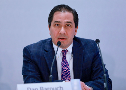 Dan Barouch speaks at CROI 2018 in Boston.