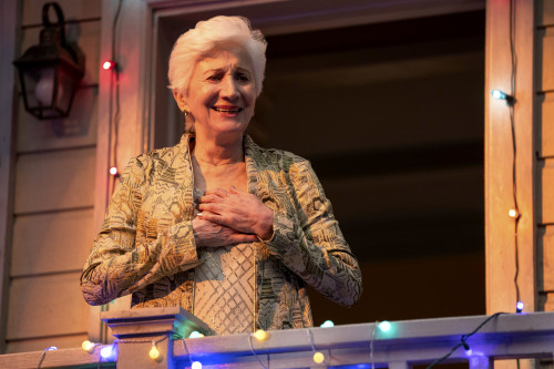 Olympia Dukakis as Mrs. Madrigal Tales of the City