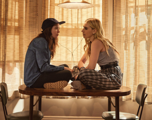 Ellen Page and Zosia Mamet  Tales of the City