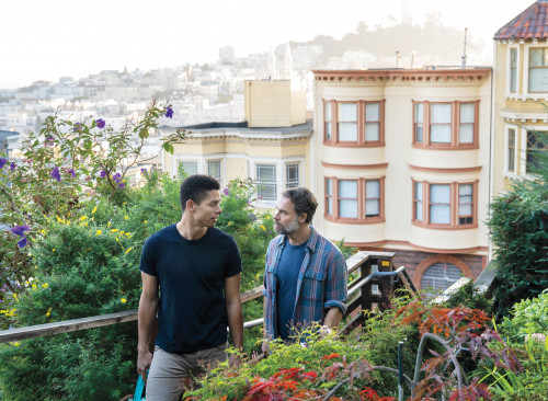 Charlie Barnett and Murray Bartlett Tales of the City