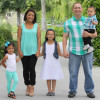 Avie and Tim Barron with (from left) children Jamie Lynne, Paige and Elijah