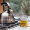 kettle and cup of tea