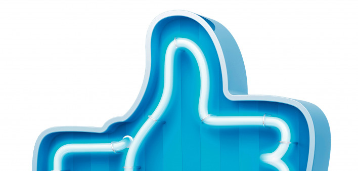 thumbs up thumbs down neon signs