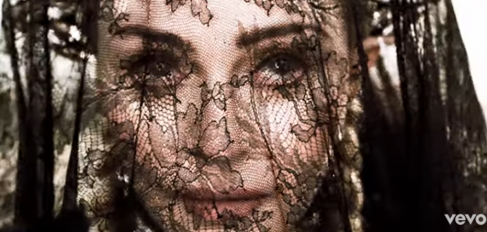 Madonna’s “Dark Ballet" video with Mykki Blanco, 2019