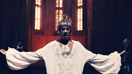 Madonna’s “Dark Ballet video with Mykki Blanco, 2019