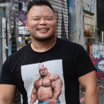 A scene in Taipei 2 men