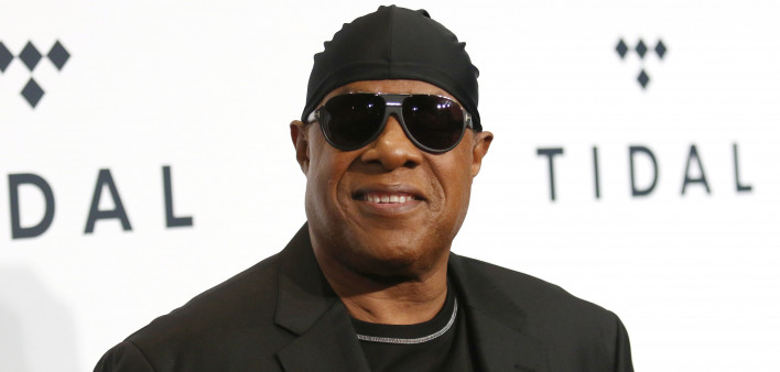 Stevie Wonder attends the TIDAL X: Brooklyn concert at the Barclays Center on October 17, 2017, in New York