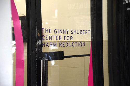 Entry to the Ginny Shubert Center for Harm Reduction