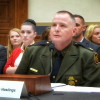 Brian Hastings of the U.S. Border Patrol testifies at a House Judiciary Committee hearing.