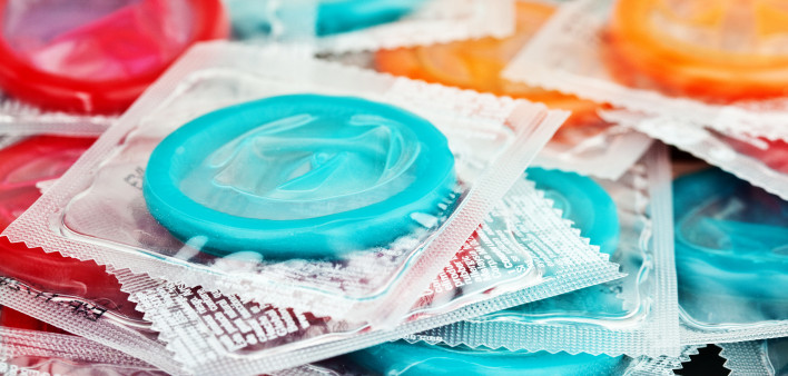 colored condoms