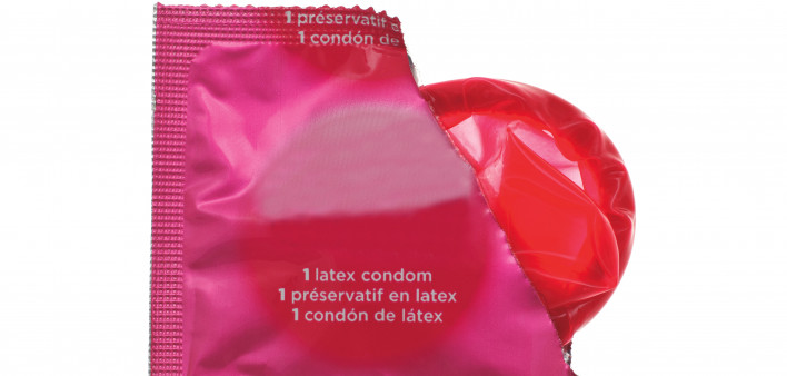 condom red wrapper