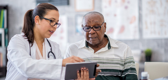 doctor patient review ipad