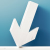 illustration down arrow